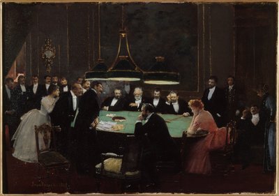 A sala de jogos de Jean Beraud