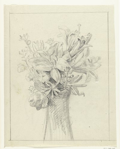 Flores num vaso de Jean Bernard