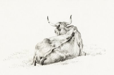 Vaca Deitada (1815) de Jean Bernard