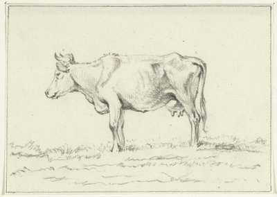Vaca em pé, à esquerda de Jean Bernard
