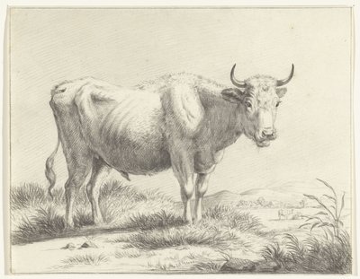 Vaca em pé, à direita de Jean Bernard