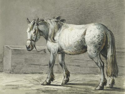 Cavalo em pé (1810–1816) Por Jean Bernard de Jean Bernard