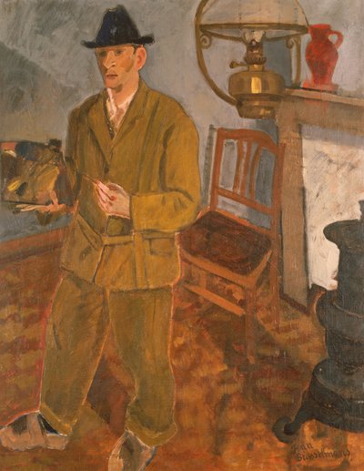 Autorretrato de Jean Brusselmans