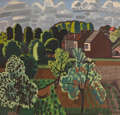Paisagem solarenga do Brabante de Jean Brusselmans