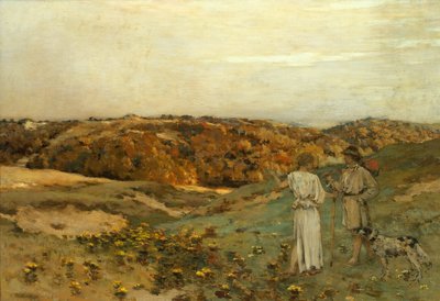 Tobias e o Anjo, 1878. de Jean-Charles Cazin