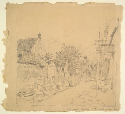 Rua da Vila de Jean-Charles Cazin