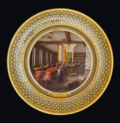 Papéis de parede, c.1820-35 de Jean Charles Develly