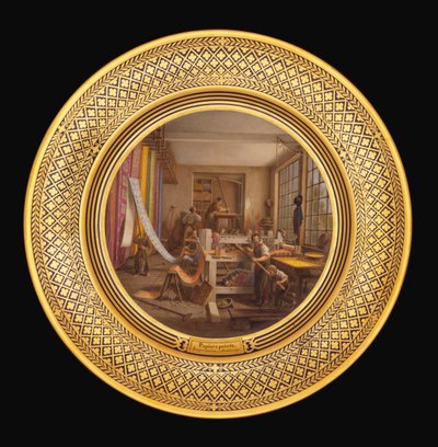 Papéis de parede, c.1820-35 de Jean Charles Develly