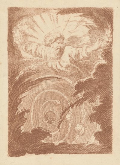 Deus Pai Criando os Céus de Jean Charles François