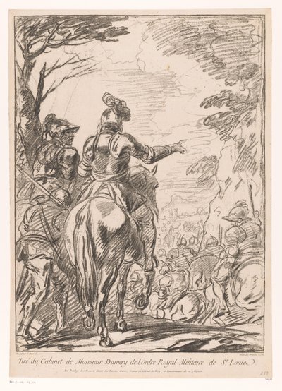 Dois soldados a cavalo
Halte de cavaliers de Jean Charles François