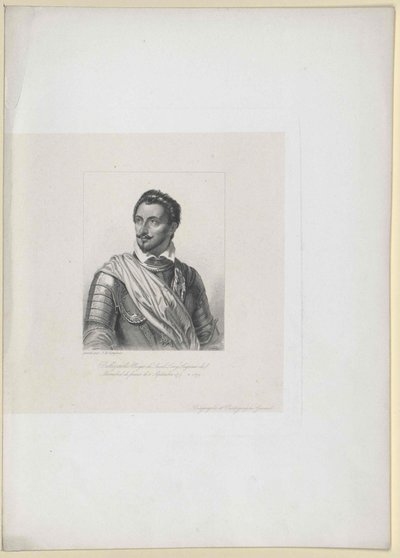 Roger Bellegarde (impressão) de Jean Charles Langlois