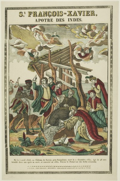 São Francisco Xavier, Apóstolo das Índias de Jean-Charles Pellerin