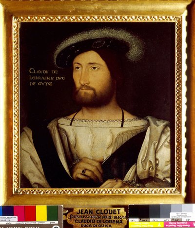Retrato de Claude de Lorraine, primeiro duque de Guise de Jean Clouet
