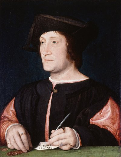 Retrato de um banqueiro de Jean Clouet
