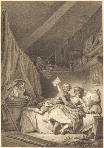 O mais econômico de Jean Dambrun after Jean Honoré Fragonard