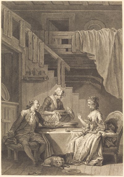 O Falcão de Jean Dambrun and Jean Baptiste Tilliard after Jean Honoré Fragonard