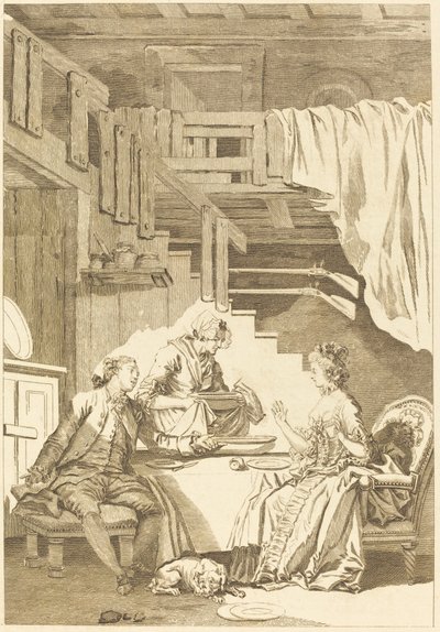 O Falcão de Jean Dambrun and Jean Baptiste Tilliard after Jean Honoré Fragonard