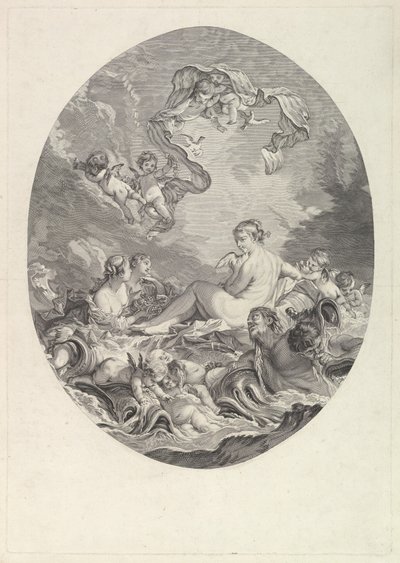 Nascimento e Triunfo de Vênus O Nascimento e Triunfo de Vênus, século XVIII. de Jean Daullé