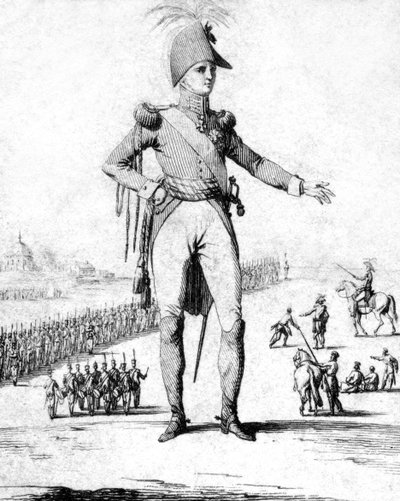 Alexandre I da Rússia, imperador da Rússia, início do século XIX. de Jean Duplessis Bertaux