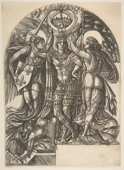 Henrique II, Rei da França, Entre a França e a Fama, ca. 1548. de Jean Duvet