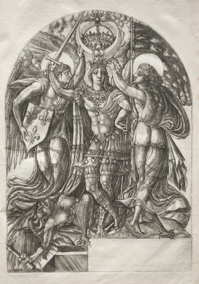 Henrique II, rei da França, antes de 1561. de Jean Duvet