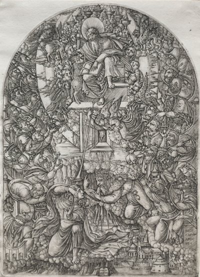 O Apocalipse: São João Convocado para o Céu, 1555. de Jean Duvet