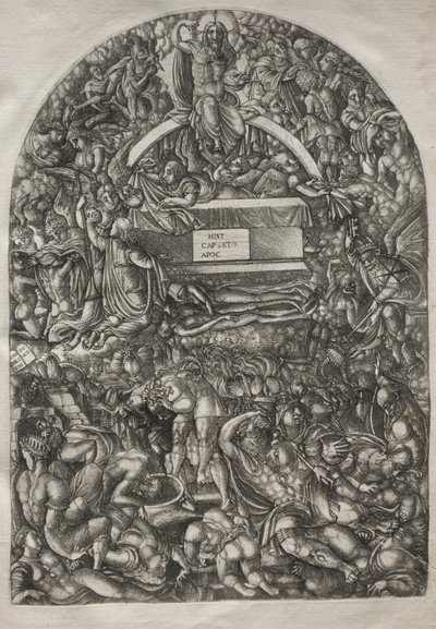 The Apocalypse: A Star Falls and Makes Hell to Open de Jean Duvet