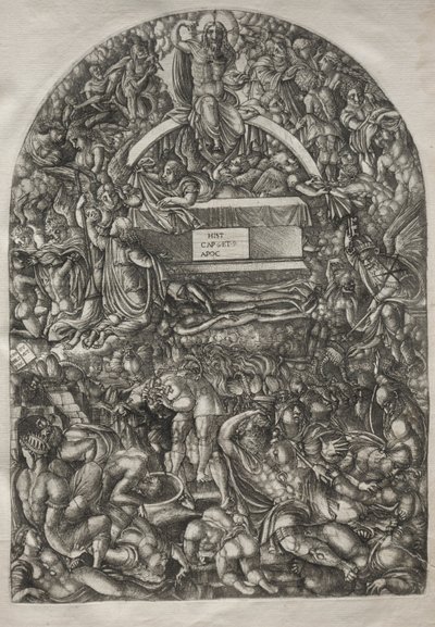 O Apocalipse: Uma Estrela Cai e Faz Inferno Abrir, 1546-1556. de Jean Duvet