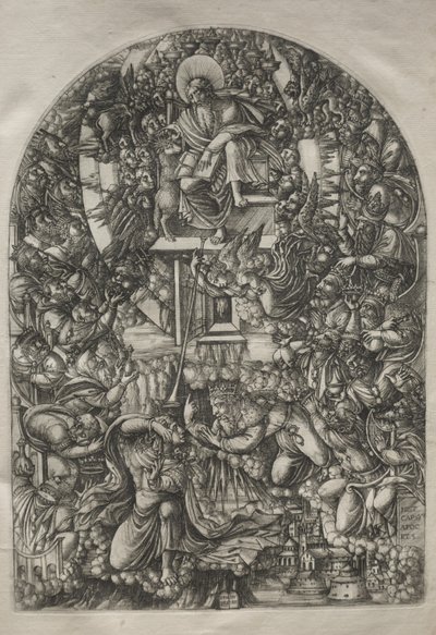 O Apocalipse: São João Convocado para o Céu, 1546-1556. de Jean Duvet