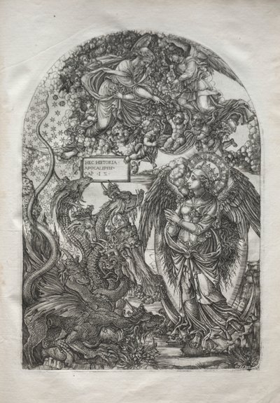 O Apocalipse: São Miguel e o Dragão de Jean Duvet