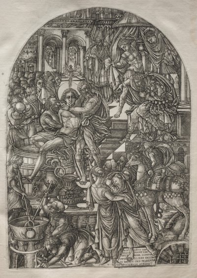 O Apocalipse: O Martírio de São João Evangelista de Jean Duvet