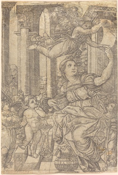 The Cumaean Sibyl de Jean Duvet