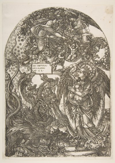 A Mulher Vestida de Sol, do Apocalipse. de Jean Duvet