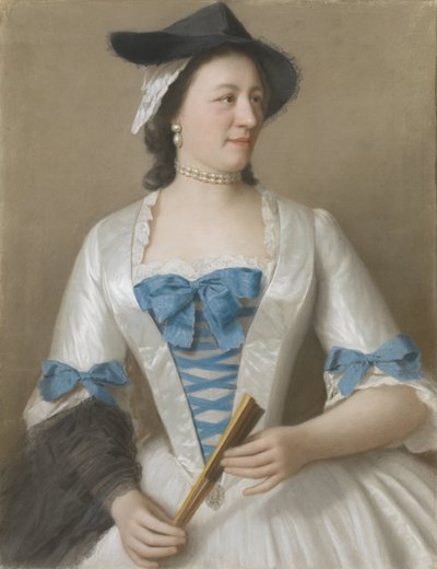 Retrato de Jeanne-Elisabeth Sellon, Lady Tyrell
Jeanne-Elisabeth Sellon (1705-1749), Lady Tyrell, esposa de Sir Charles Tyrell, 7º Baronete de Thornton (Buckinghamshire) de Jean Étienne Liotard