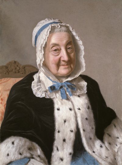 Retrato de Marthe Marie Tronchin, 1758-61 de Jean Étienne Liotard