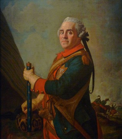 Retrato de Maurice de Saxe 16961750, marechal da França, século XVIII de Jean Étienne Liotard