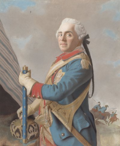 Retrato de Moritz, Conde da Saxônia de Jean Étienne Liotard