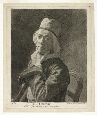 O pequeno autorretrato de Jean Étienne Liotard