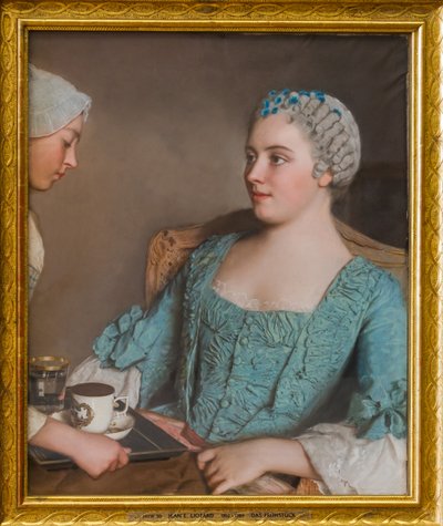 o pequeno-almoço antecipado de Jean Étienne Liotard