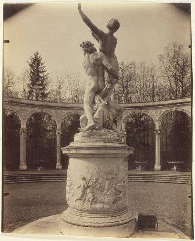 Versailles, Rapto de Prosérpina por Plutão de Jean Eugène Auguste Atget