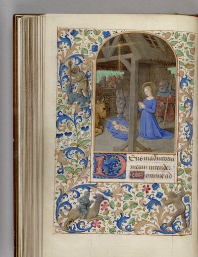 Livro de Horas da Natividade, 1450-1499 de Jean Fouquet