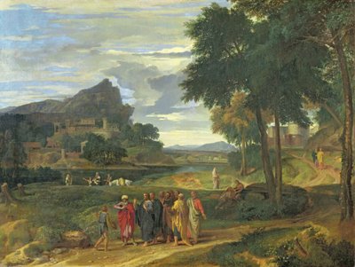 O nobre de Cafarnaum, c.1670 (óleo sobre tela) de Jean Francois I Millet