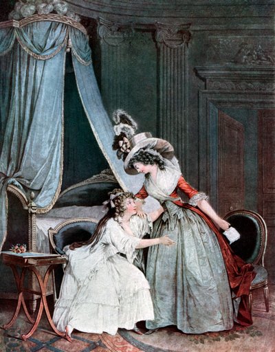 Indiscrição, séculos XVIII ou XIX, 1905. de Jean Francois Janinet