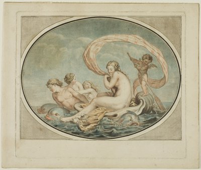 A carruagem de Galateu de Jean Francois Janinet