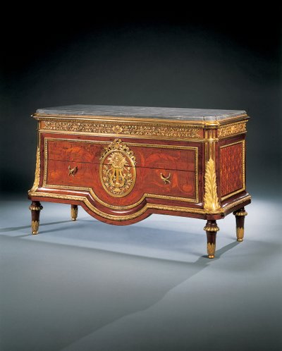 Cômoda Luís XVI, c.1764 de Jean Francois Leleu