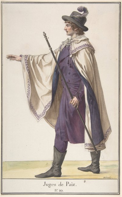 A Justice of the Peace, ca. 1798-99. de Jean Francois Leonor Merimee