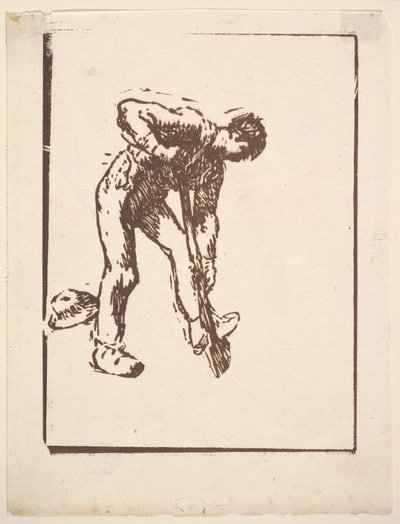 Digger, 1863. de Jean Francois Millet