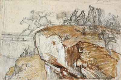 Major McCollochs Sprung von Jean-Francois Millet