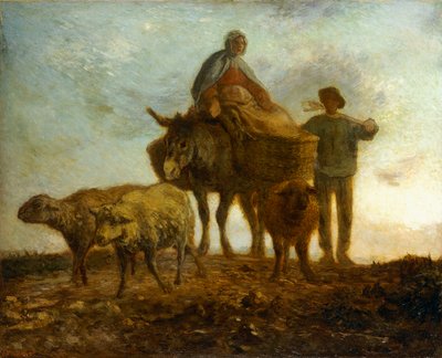 Retorno dos campos, de Jean Francois Millet
