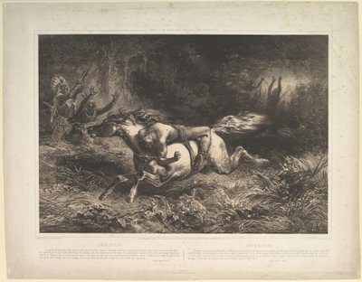 Simon Butler Indian Trails, vol. II, 1852. de Jean Francois Millet